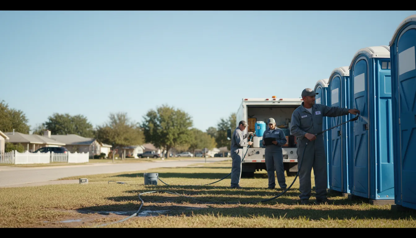 Long-Term Portable Toilet Rental in San Jose, IL near me